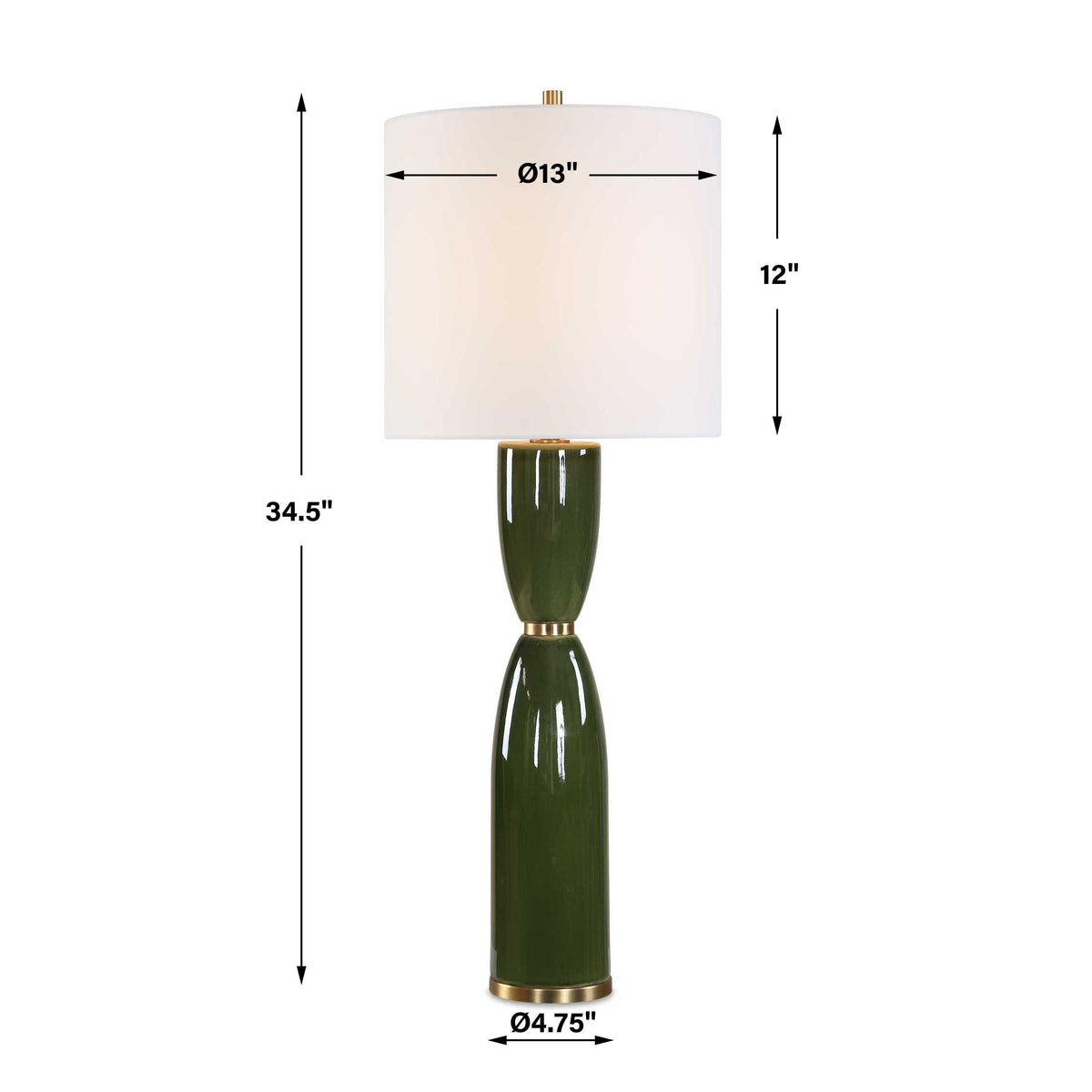 Nacua Green Table Lamp