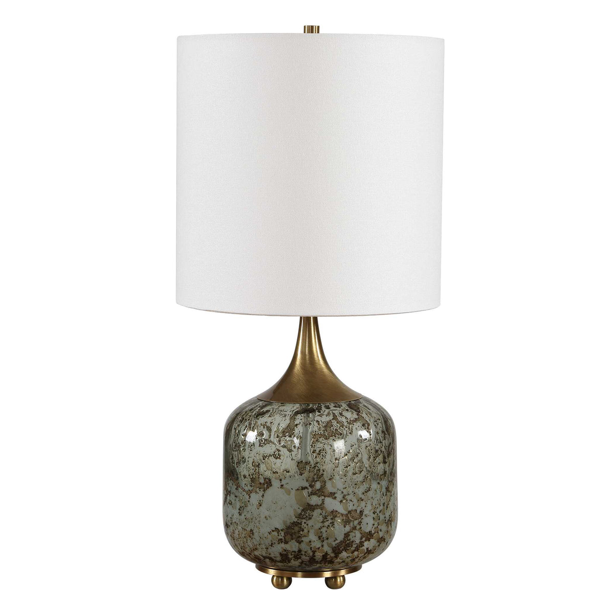 Glenn Mottled Glass Table Lamp