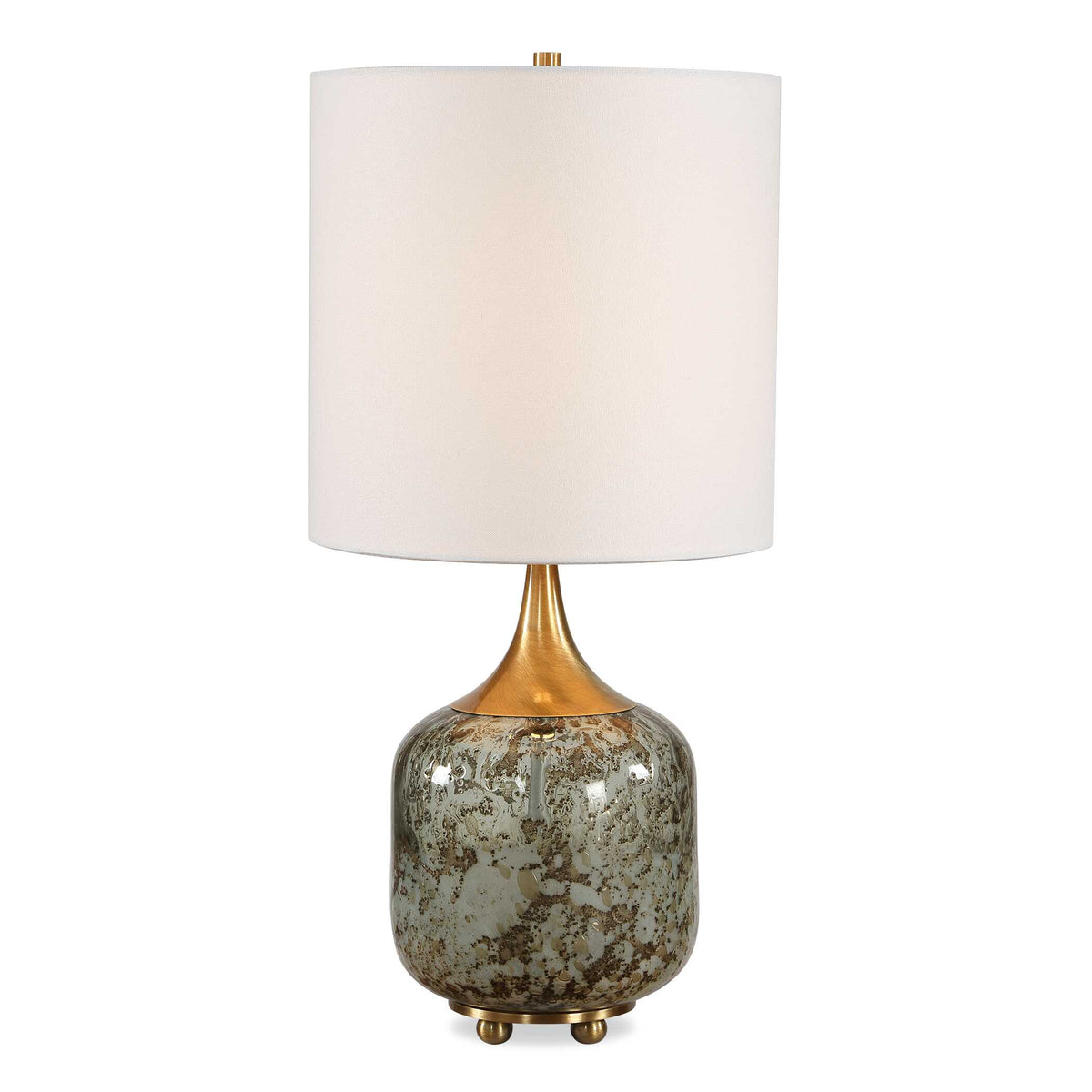 Glenn Mottled Glass Table Lamp