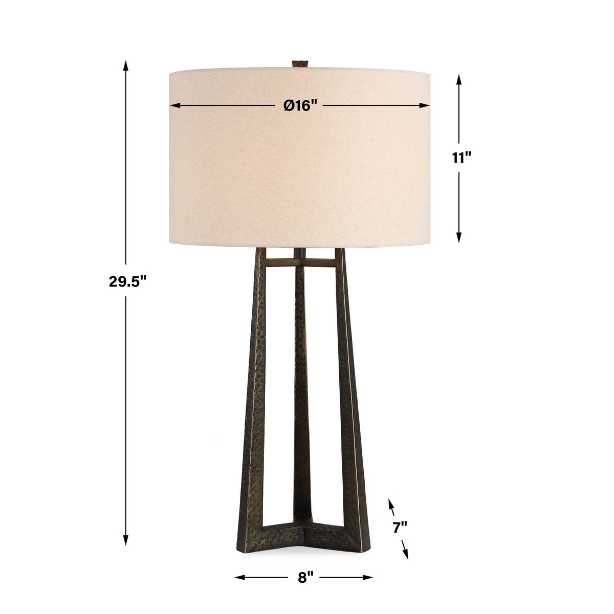 Midas Bronze Table Lamp
