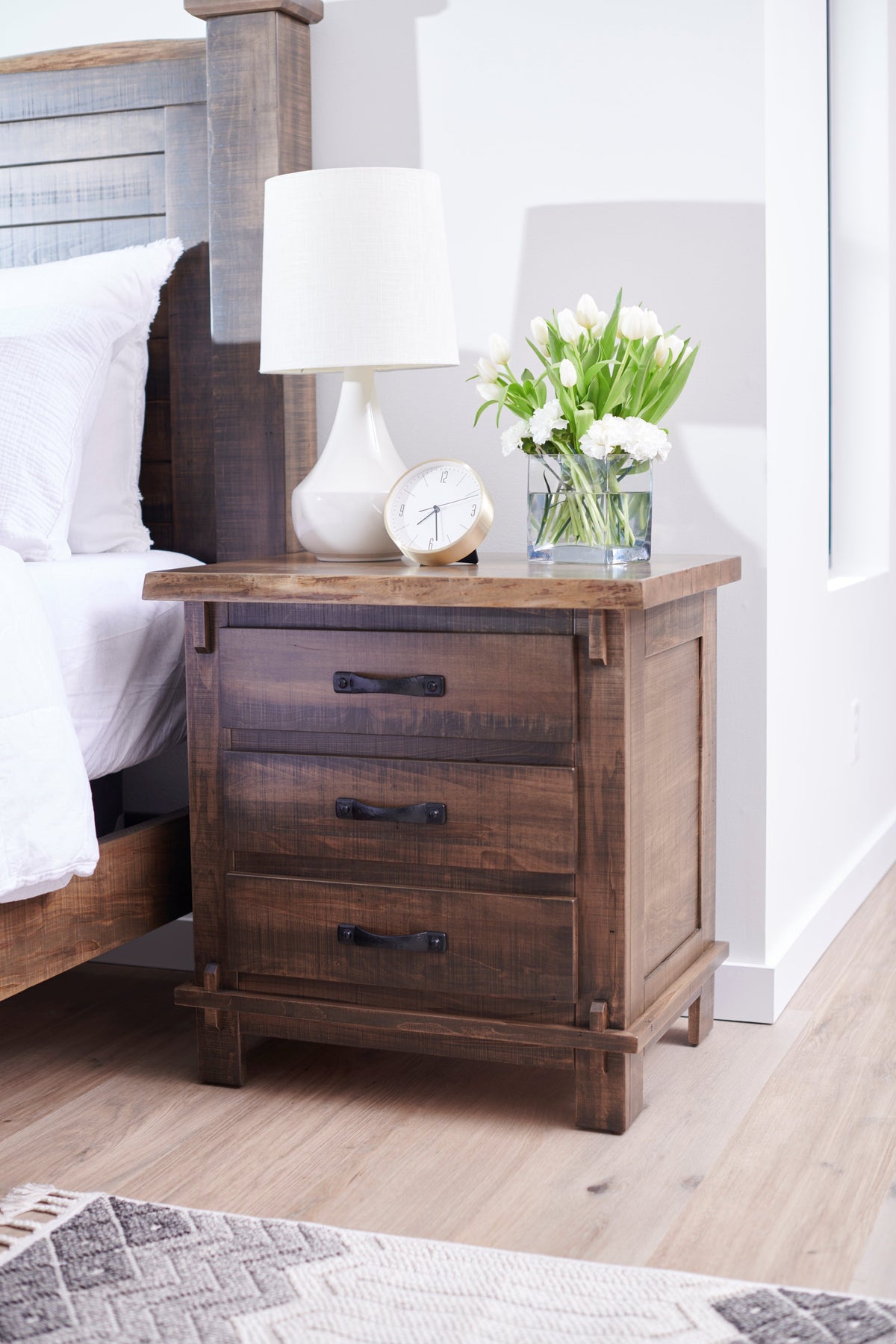 Westbury 3 Drawer Night Stand