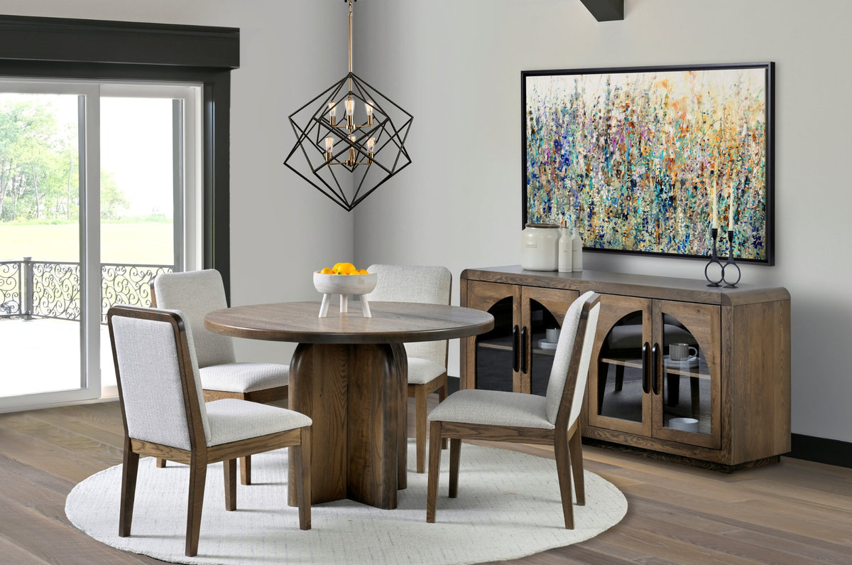 Durham Single Pedestal Extendable Dining Table