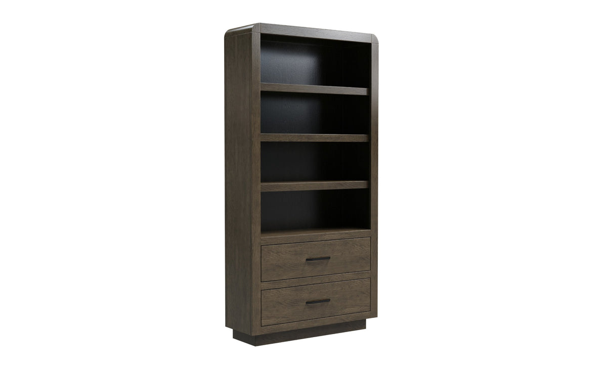 Durham Bookcase 2 Drawer - 3 Adj Shelves