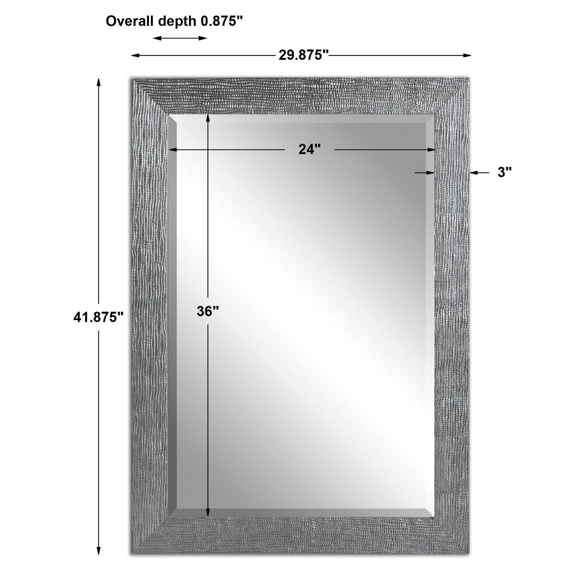 Tarek Silver Mirror