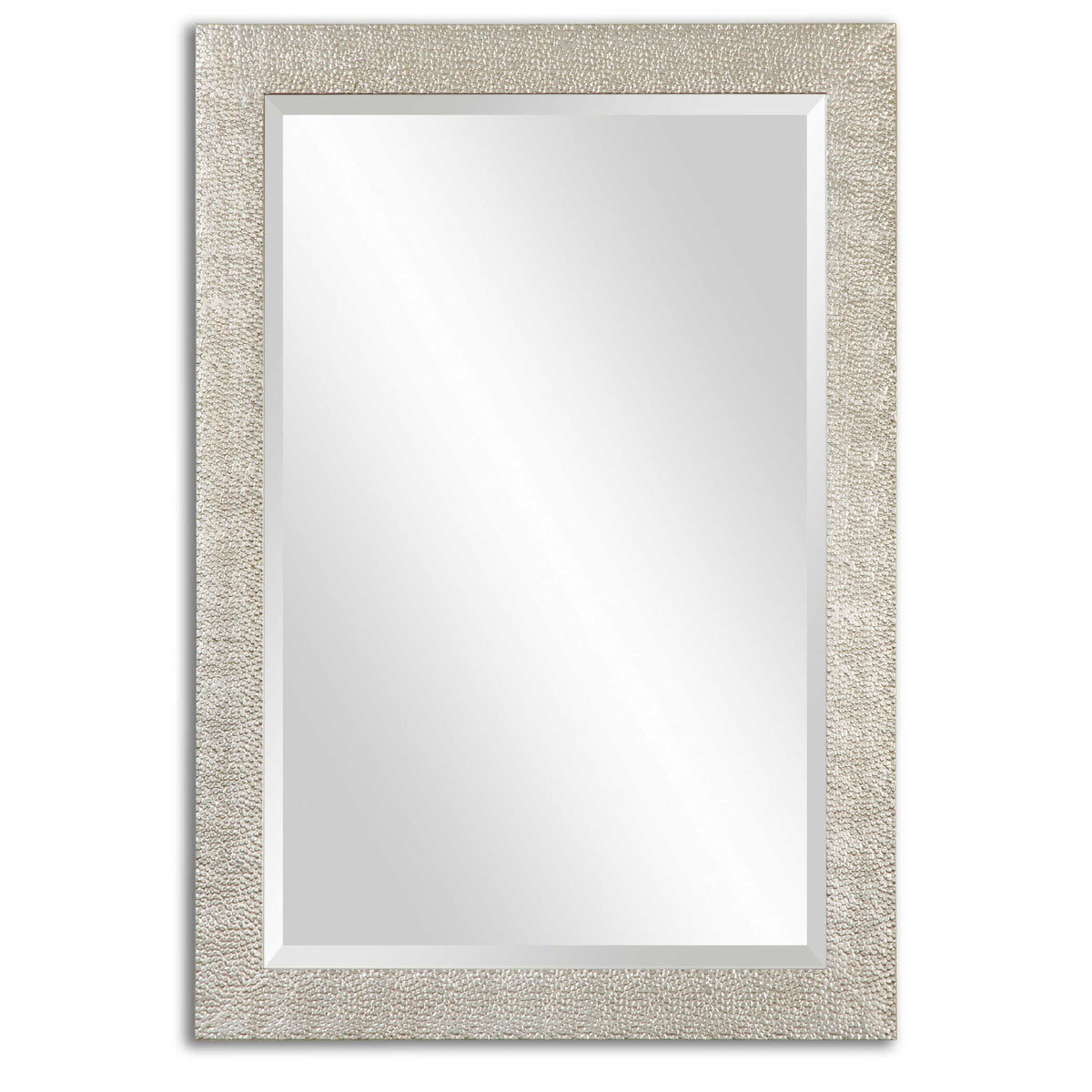 Porcius Antiqued Silver Mirror