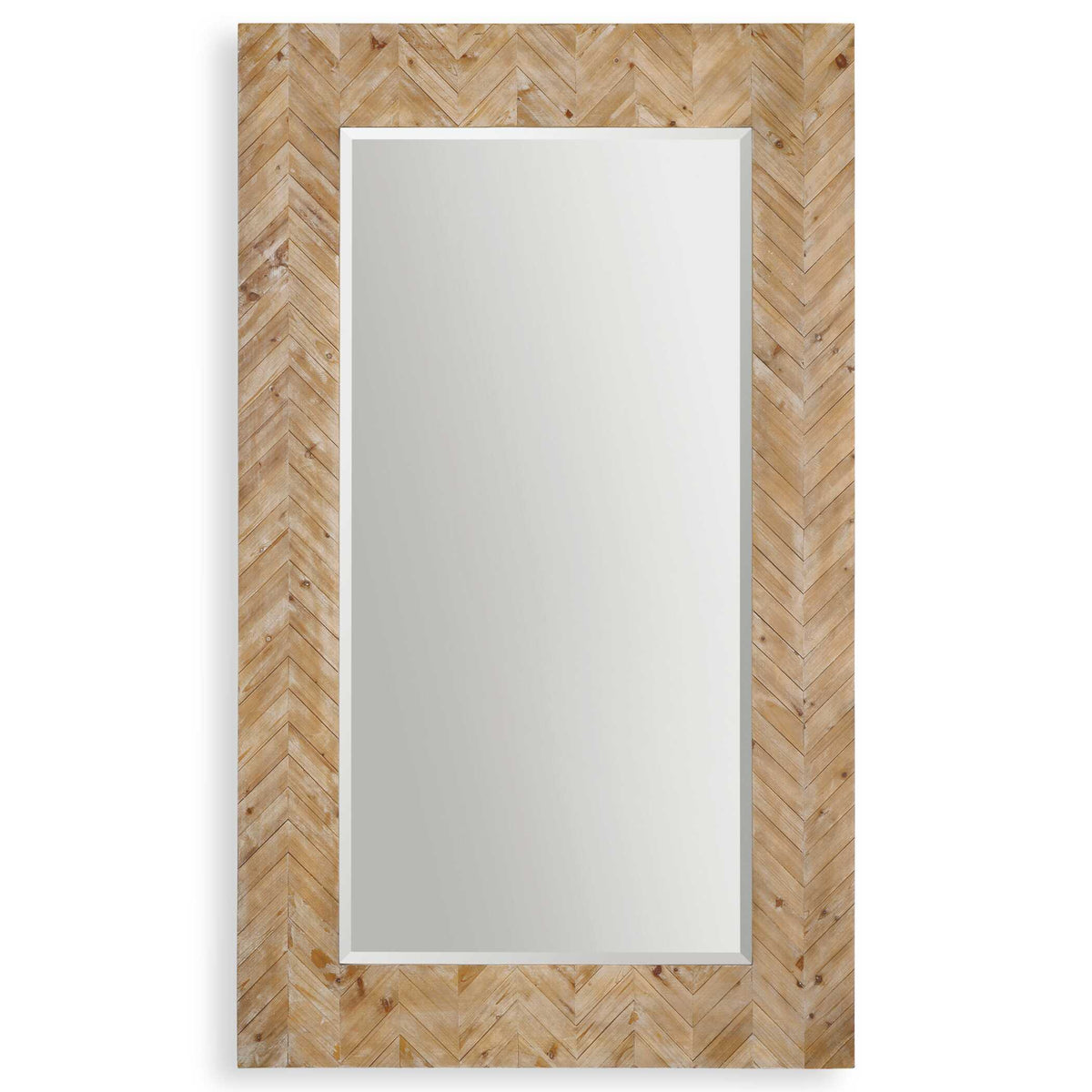 Demetria Oversized Wooden Mirror