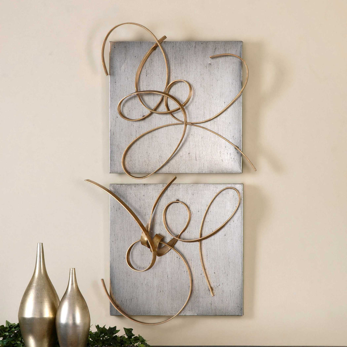 Harmony Metal Wall Art Set/2