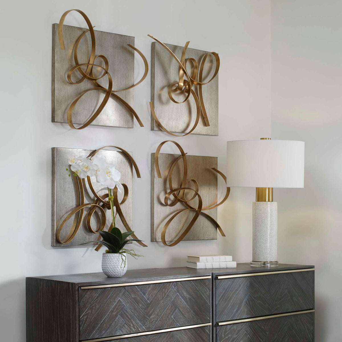 Harmony Metal Wall Art Set/2
