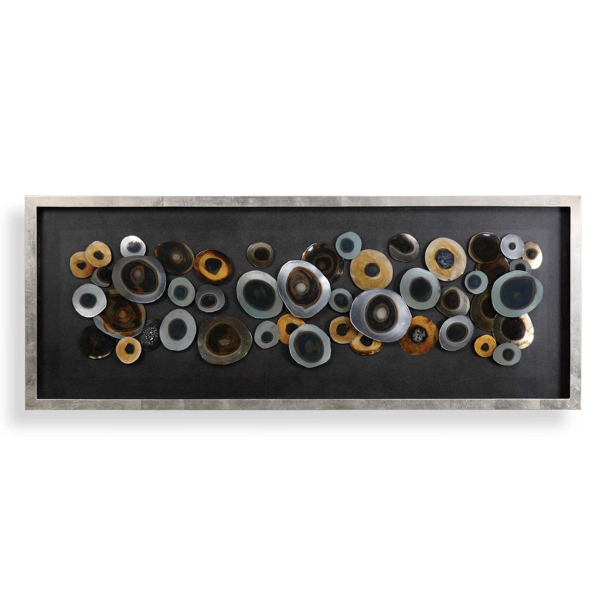 Discs Silver Shadow Box