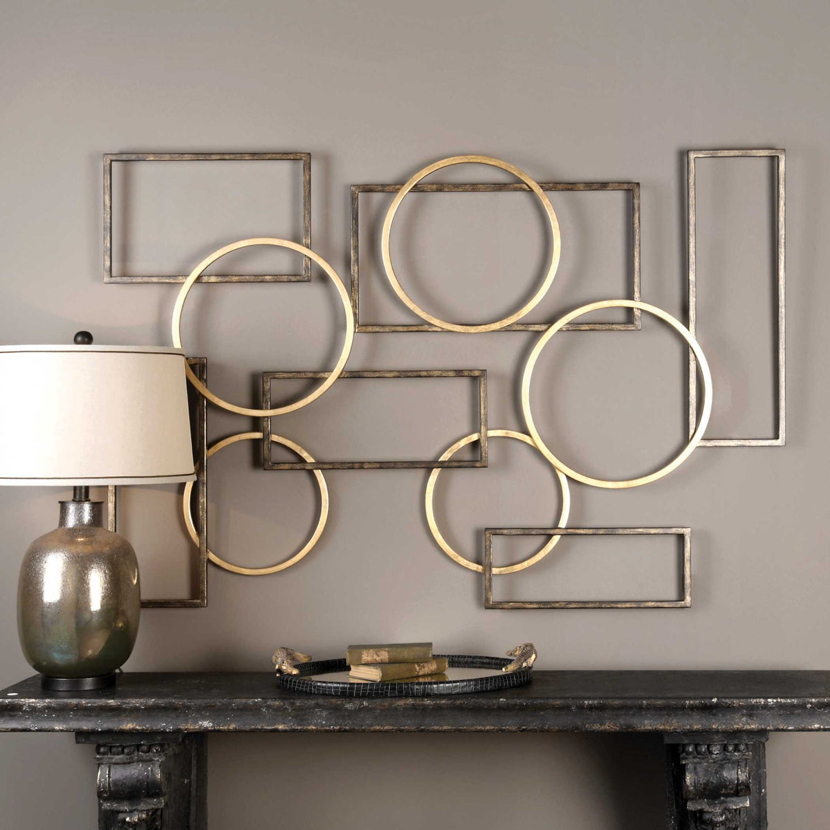 Elias Bronze And Gold Wall Art