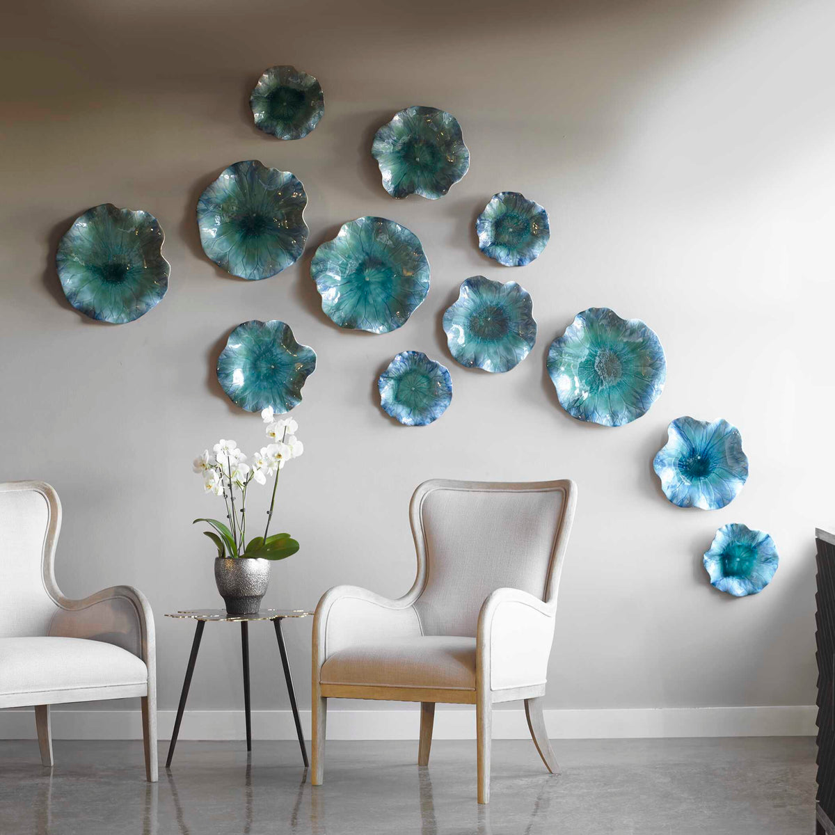 Abella Ceramic Flowers Set/3