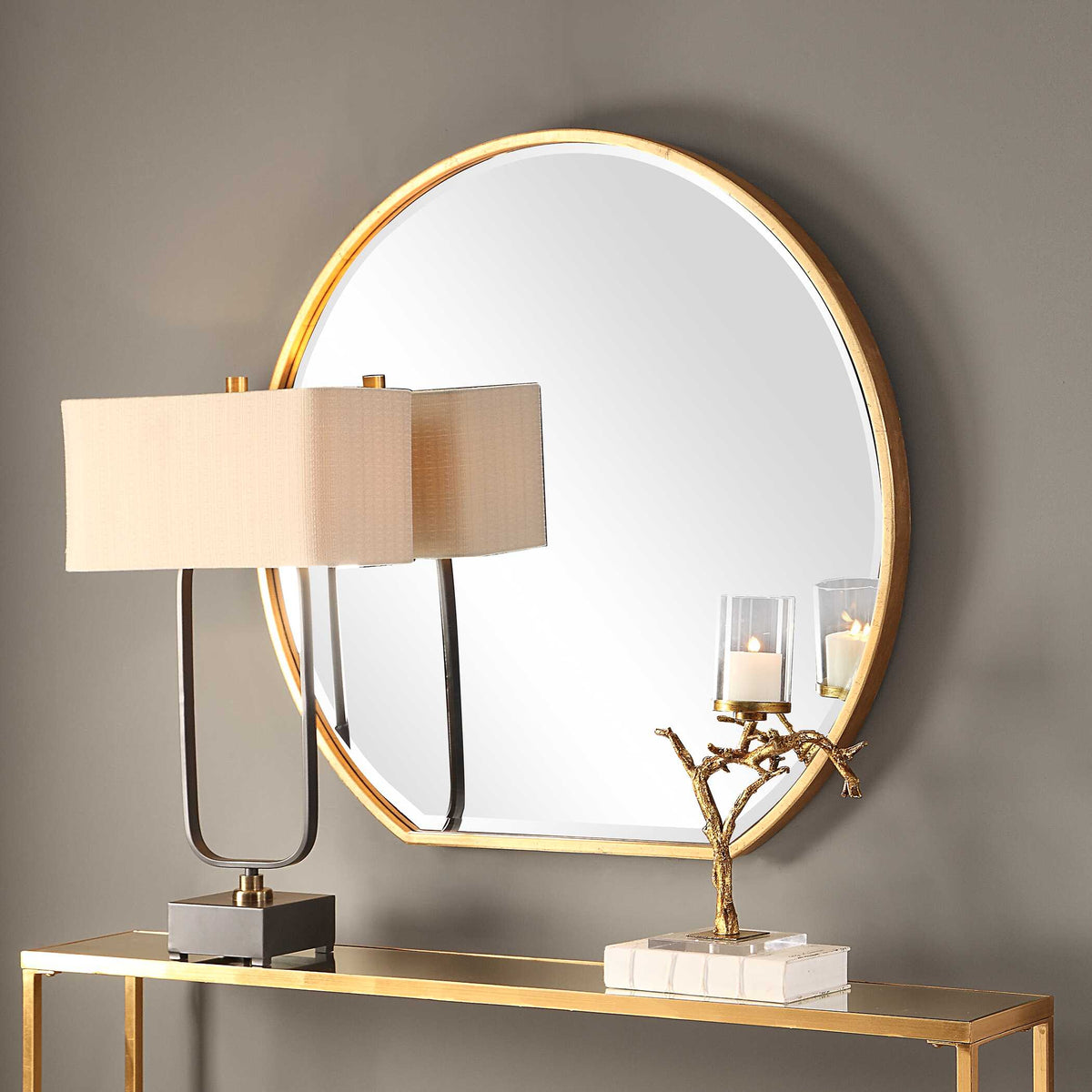 Cabell Gold Mirror