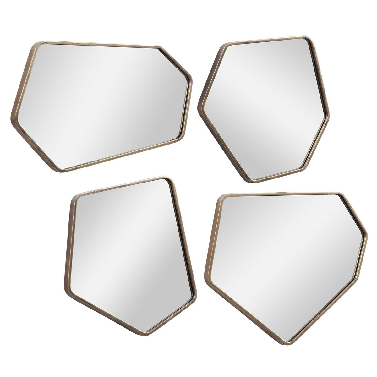 Linneah Modern Mirrors Set/4