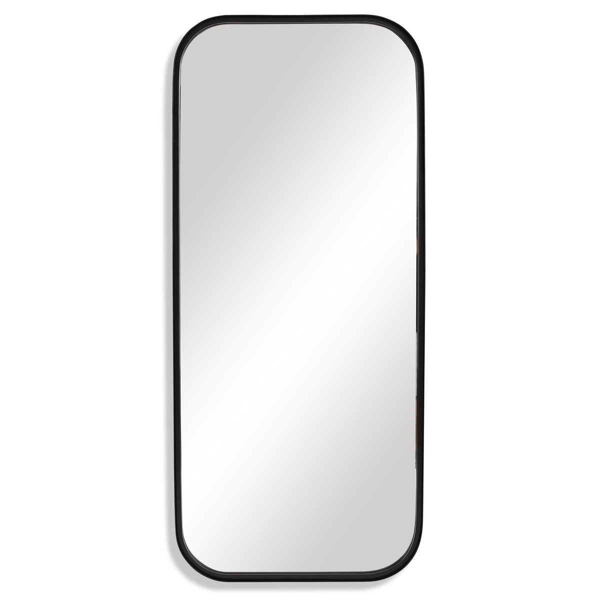 Concord Black Tall Iron Mirror
