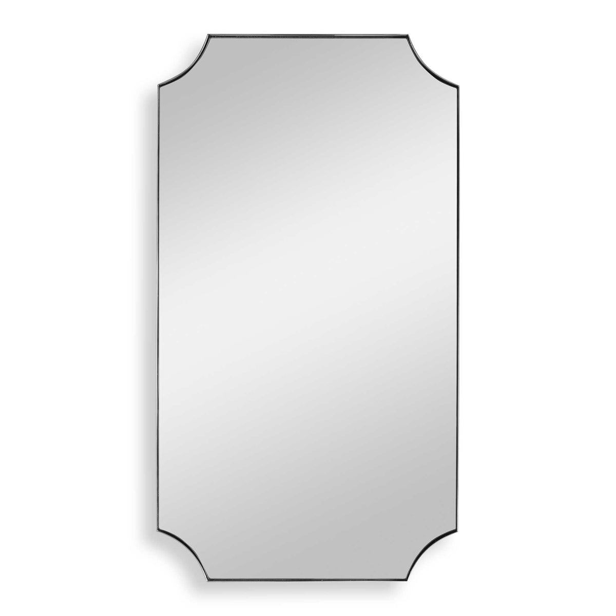 Lennox Scalloped Corner Mirror