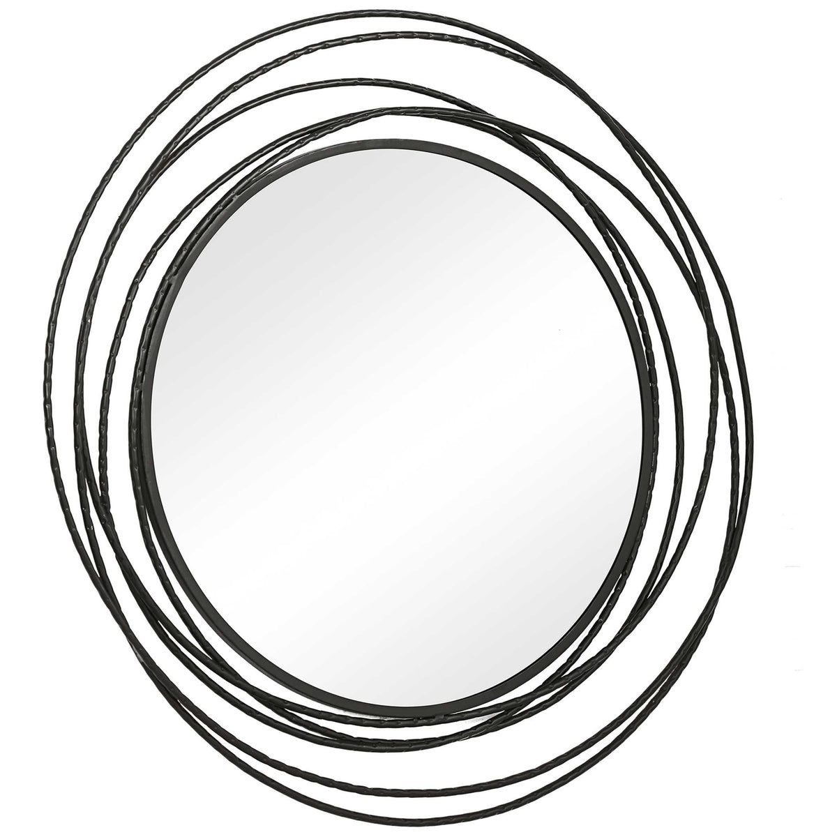 Whirlwind Round Mirror