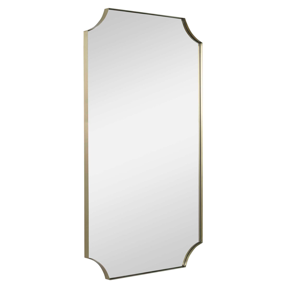 Lennox Scalloped Corner Mirror