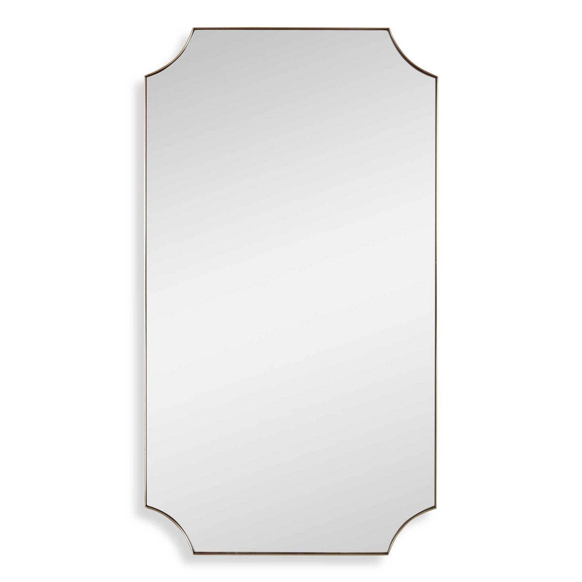 Lennox Scalloped Corner Mirror