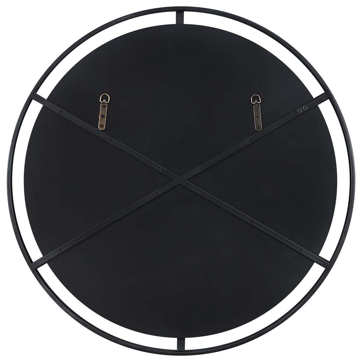 Cashel Round Iron Mirror