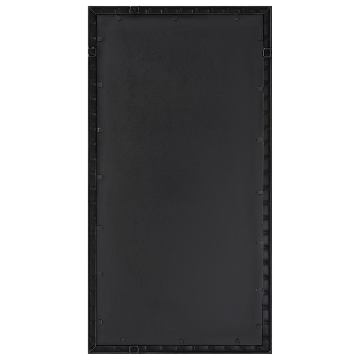 Dandridge Black Industrial Mirror