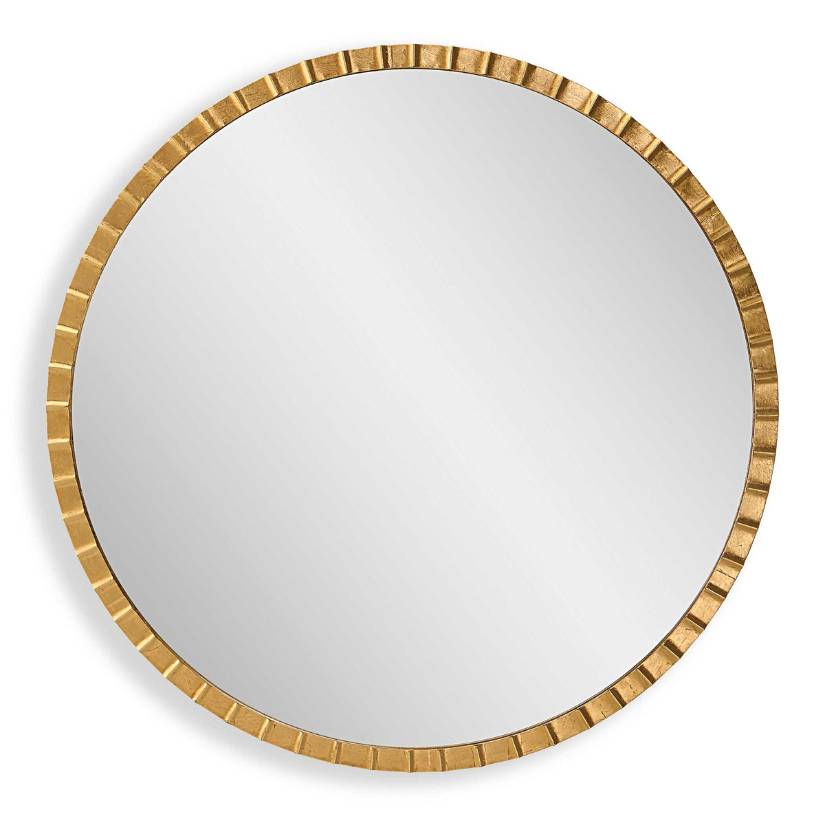 Dandridge Gold Round Mirror
