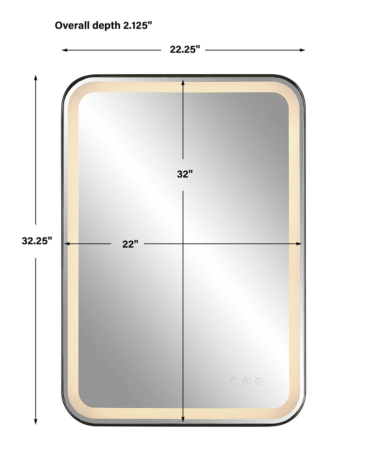 Crofton Lighted Vanity Mirror