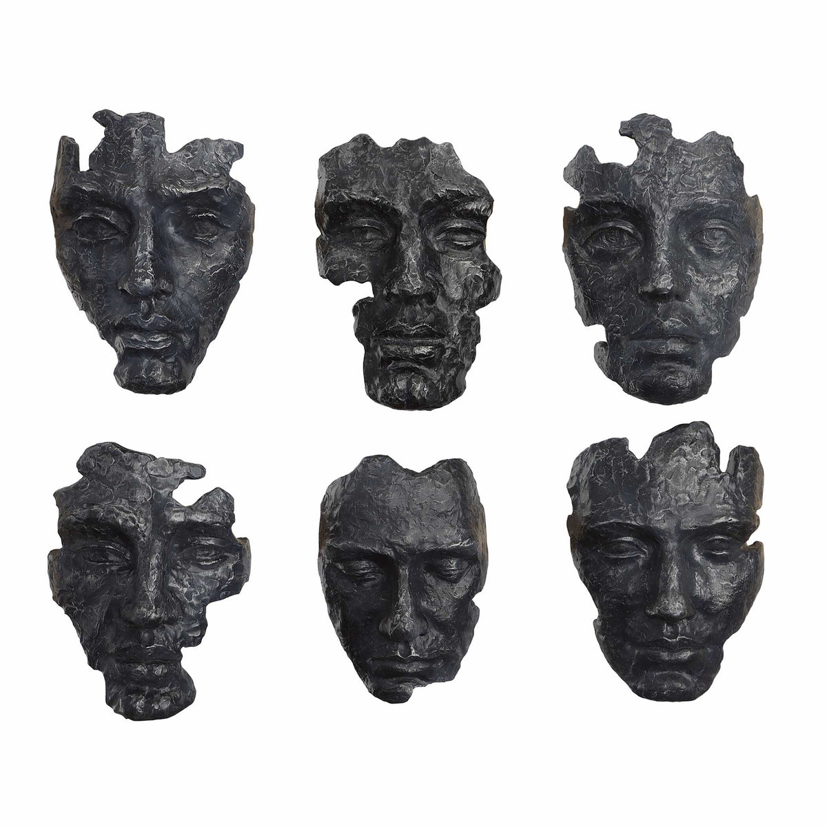 Self-Portrait Metallic Wall Decor Set/6