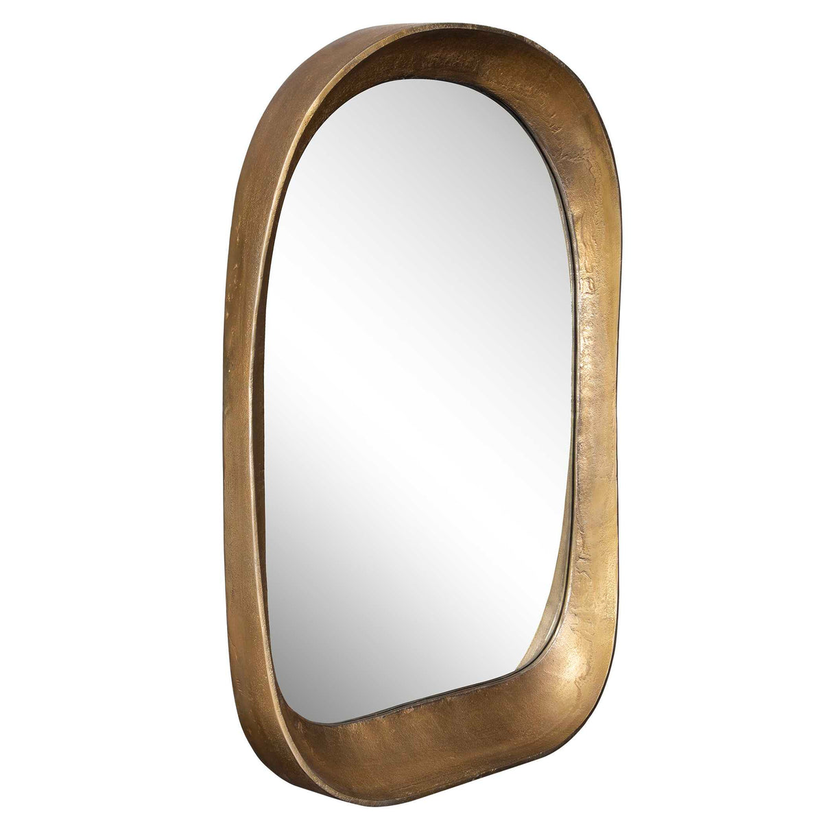 Bradano Brass Arch Mirror
