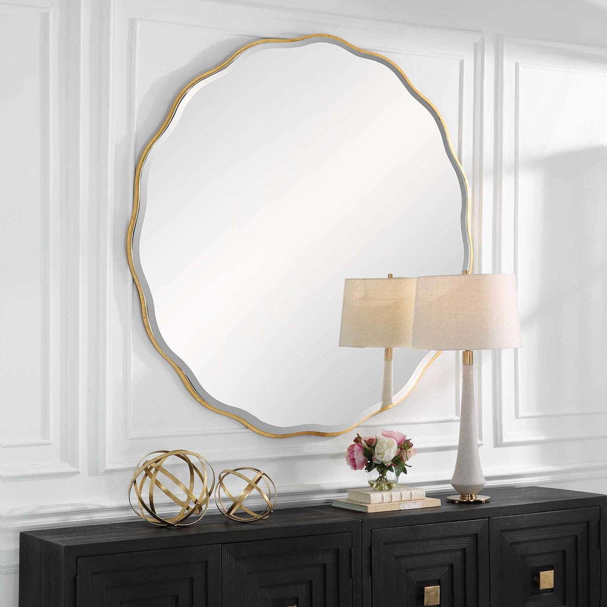 Aneta Round Mirror