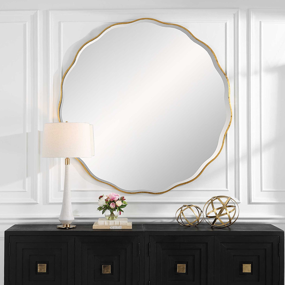 Aneta Round Mirror