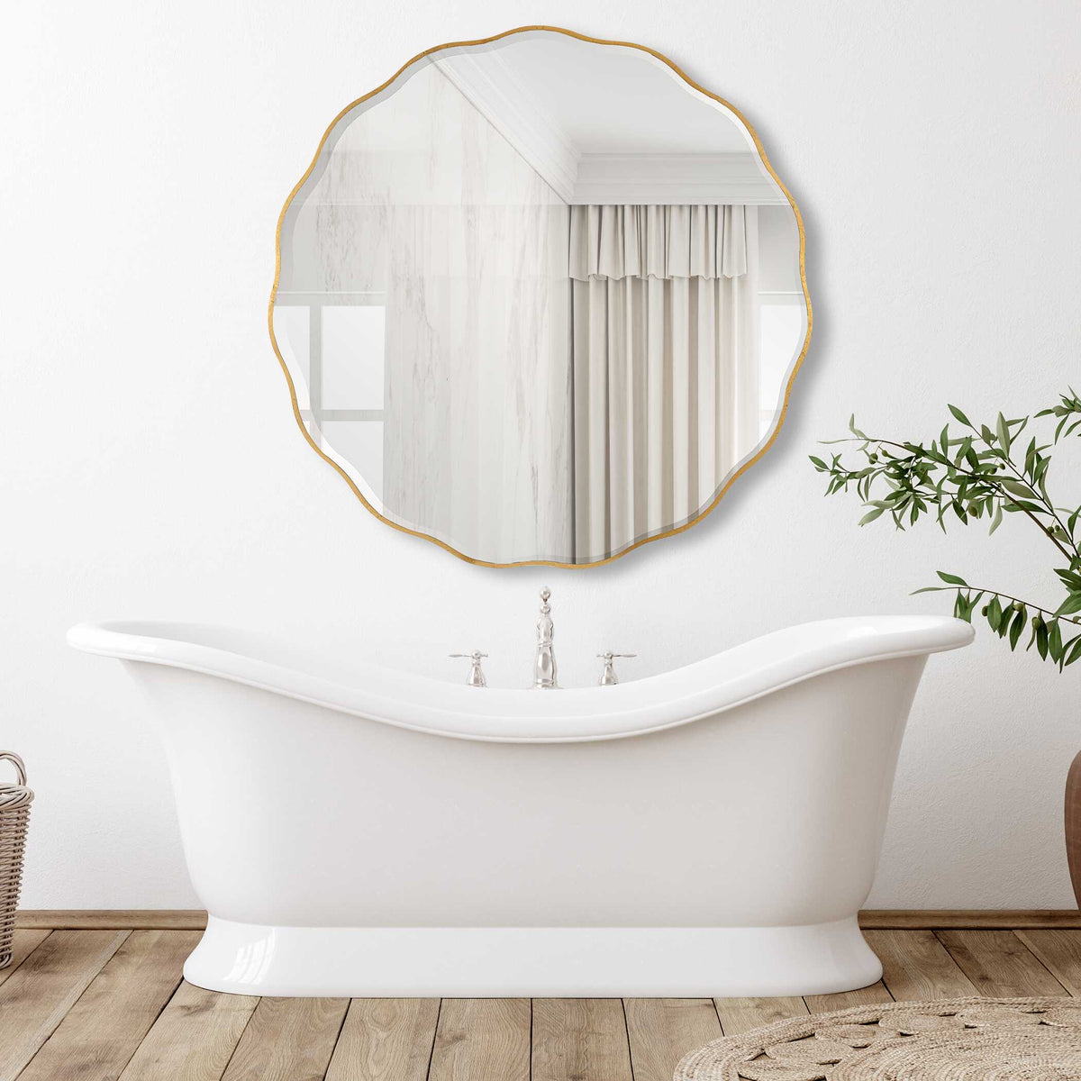 Aneta Round Mirror