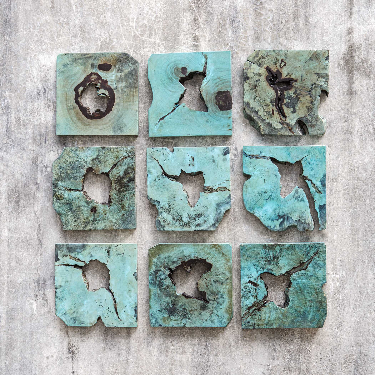 Bahati Wood Wall Decor Set/9