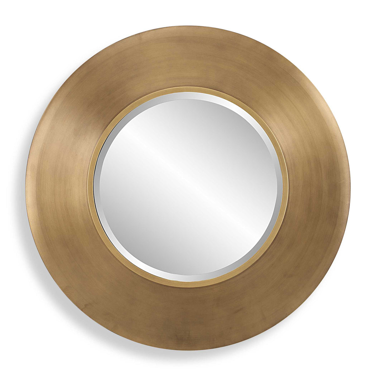 Contessa Round Gold Mirror