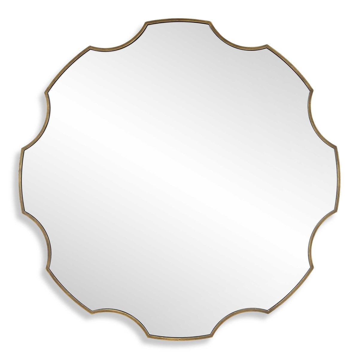 Gearing Up Bronze Mirror