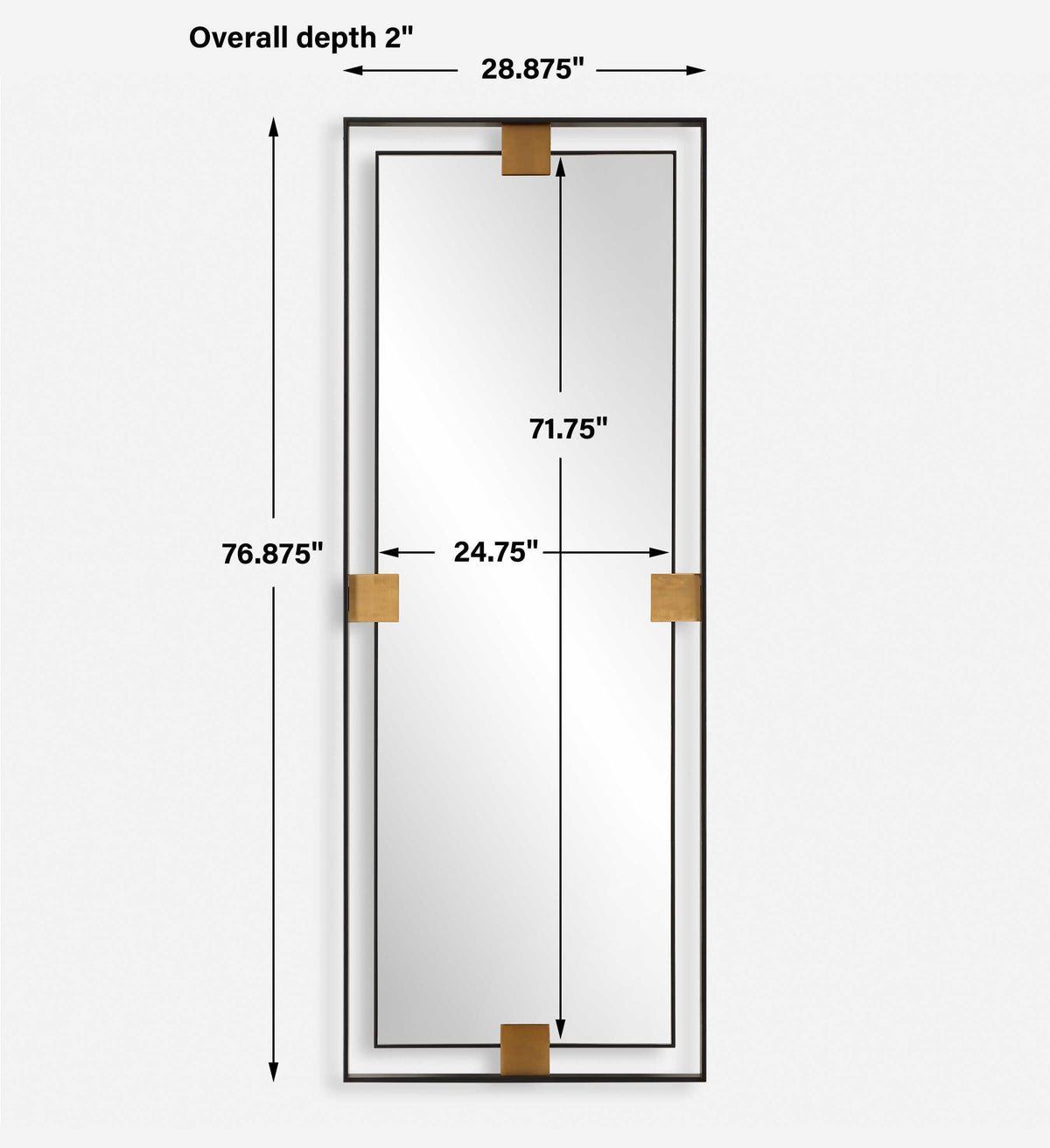 Cornerstone Oversized Mirror