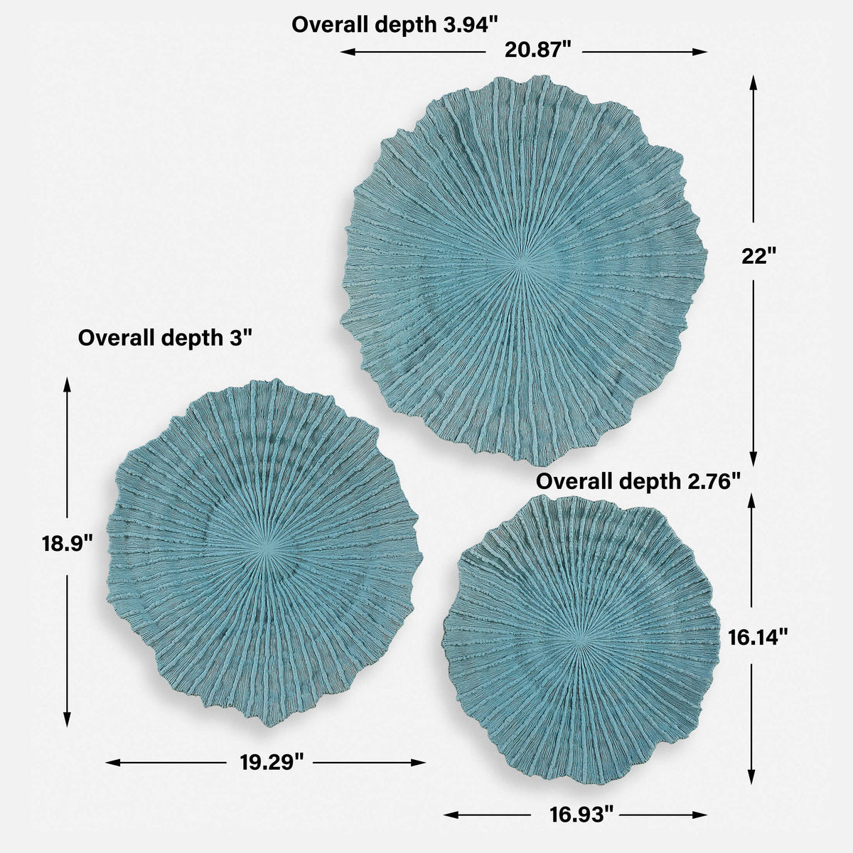 Ocean Gems Wall Decor Set/3
