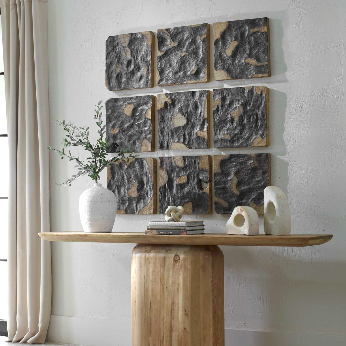 Ignite Wood Wall Decor Set/9