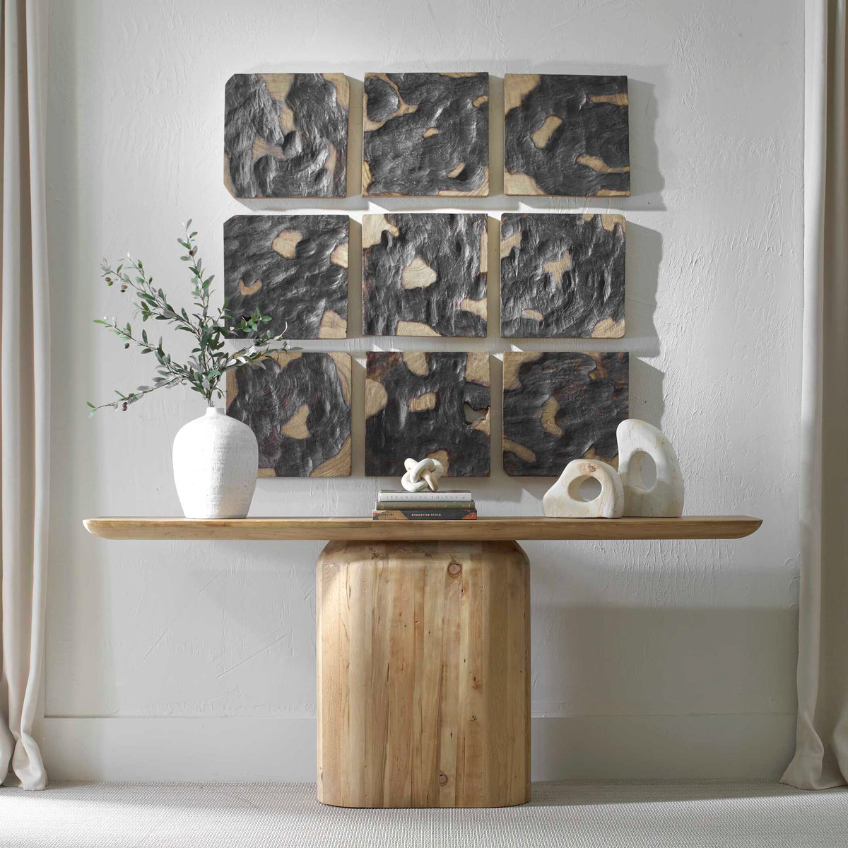Ignite Wood Wall Decor Set/9
