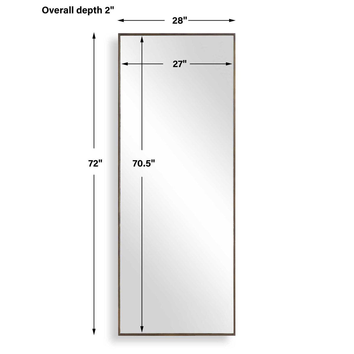 Patterson Bronze Dressing Mirror