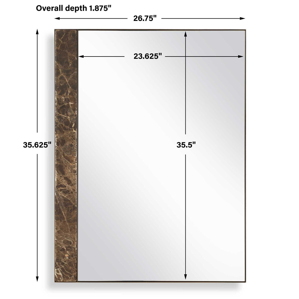 Hanover Marble Mirror