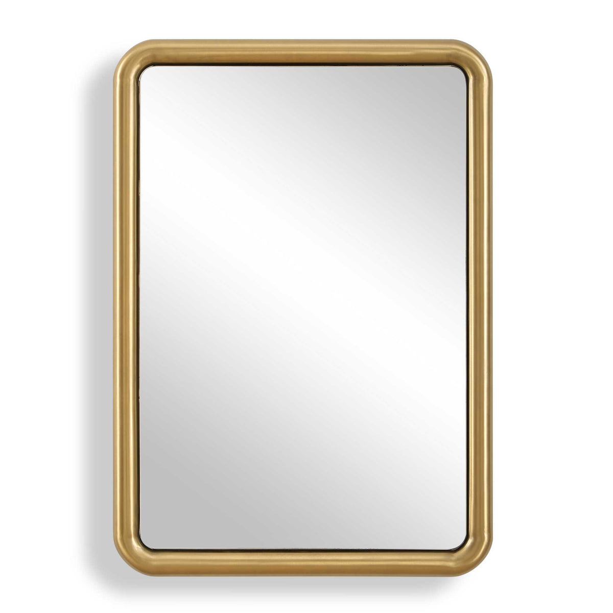 Atkinson Modern Brass Mirror