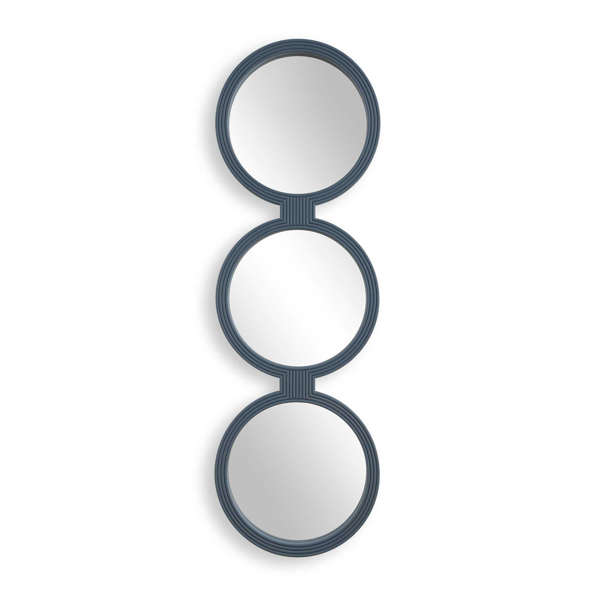 Going In Circles Blue Gray Mirror