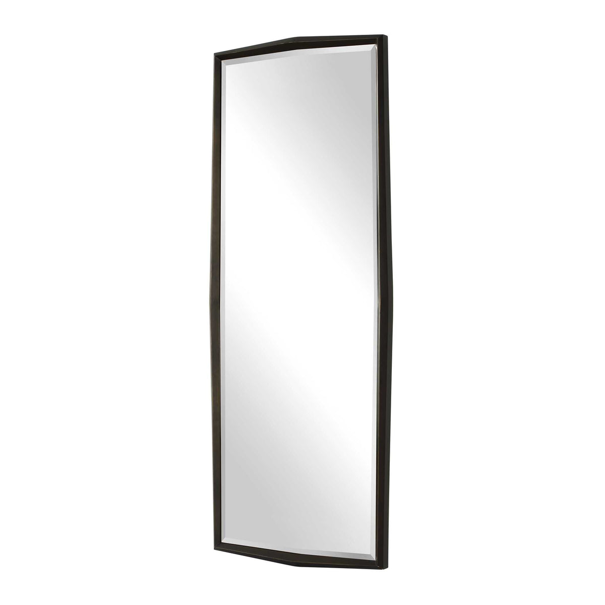 On Point Tall Bronze Mirror