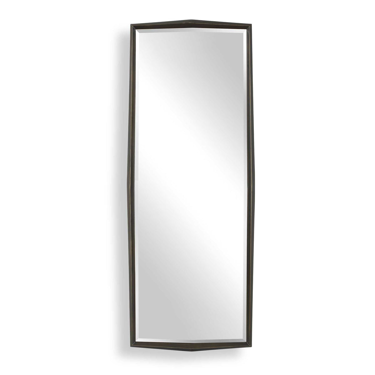 On Point Tall Bronze Mirror