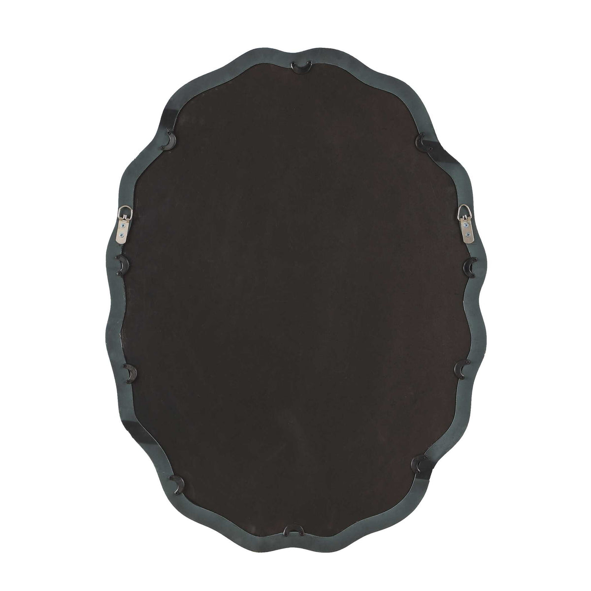 Isly Robin's Egg Blue Oval Mirror