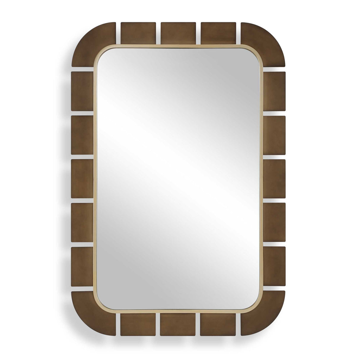 Segment Dark Bronze Mirror