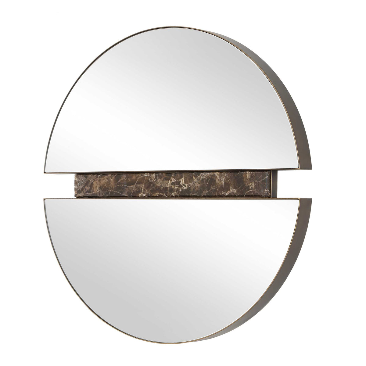 Hanover Divided Round Mirror