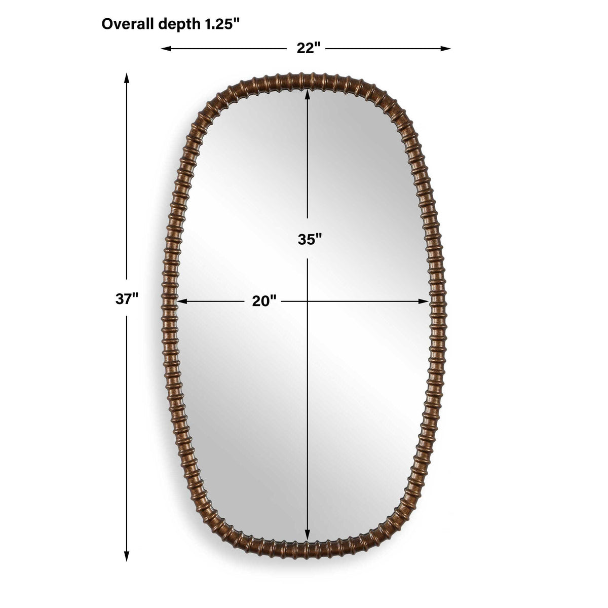 Apphia Bronze Mirror