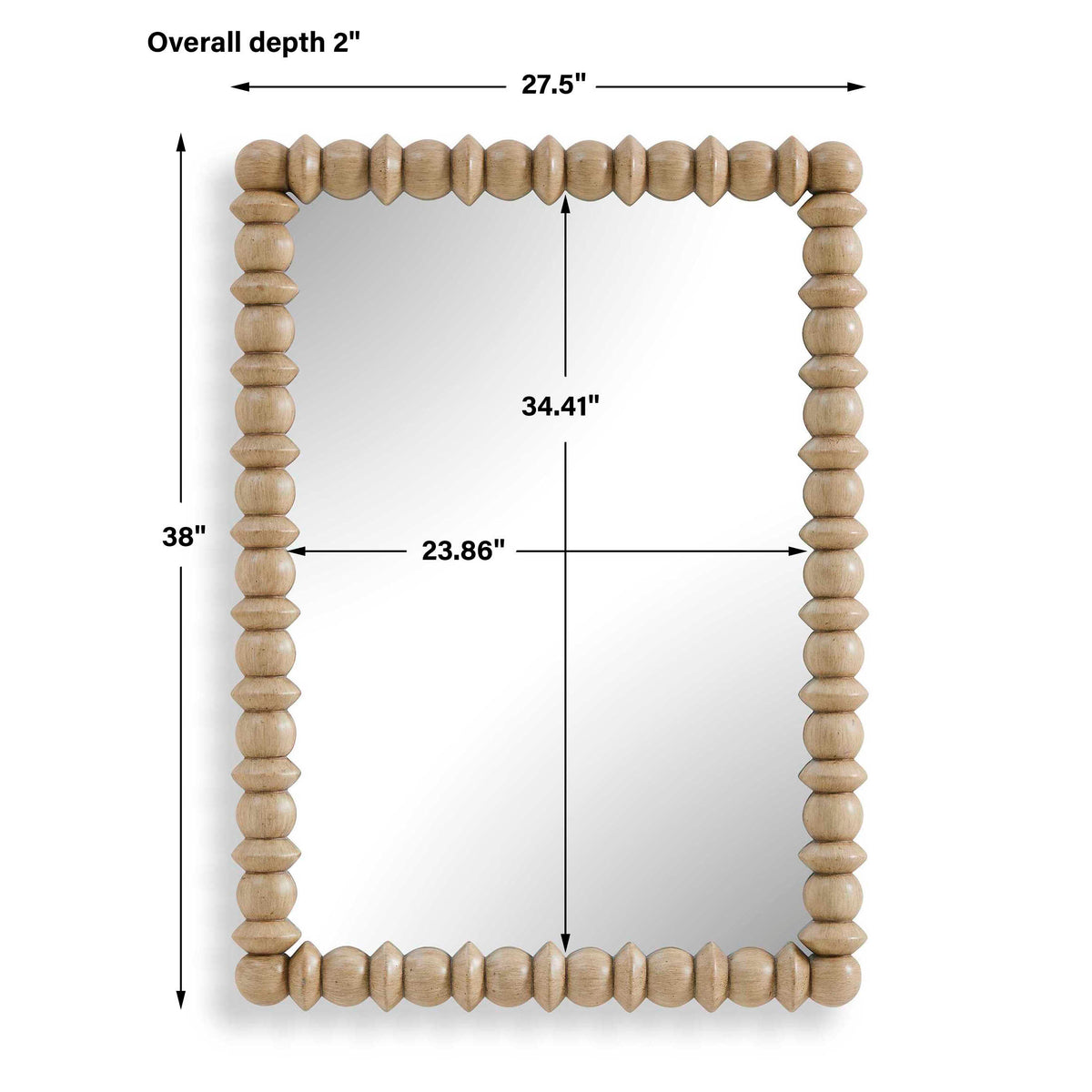 Harriet Spindle Mirror