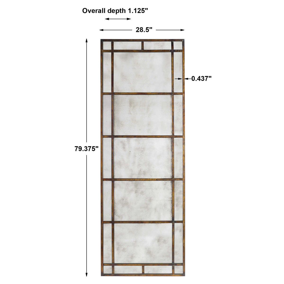 Avidan Antique Bronze Mirror